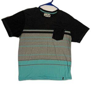 Seven7 Teal and Gray T-Shirt
